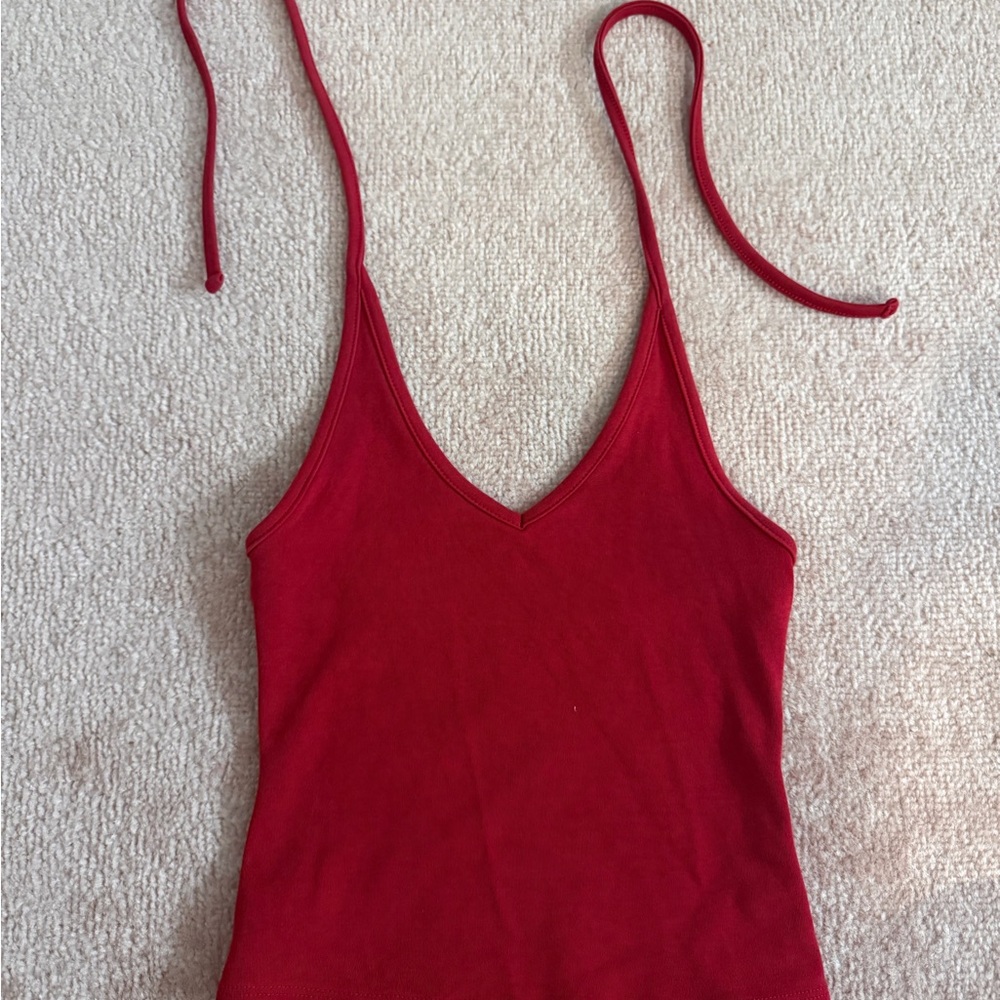 Target Red V-Neck Camisole